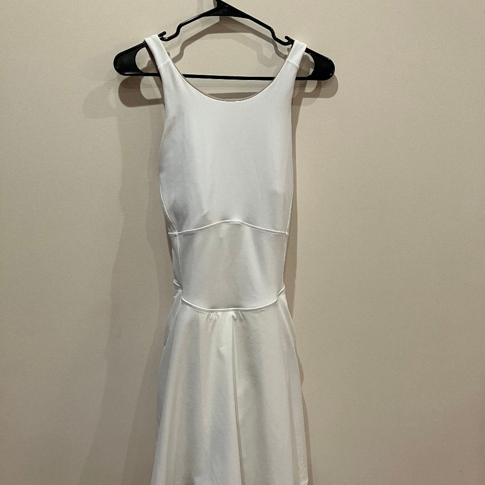Lululemon Athletica Court Crush Dress White Size 14 No Longer Sold Special
